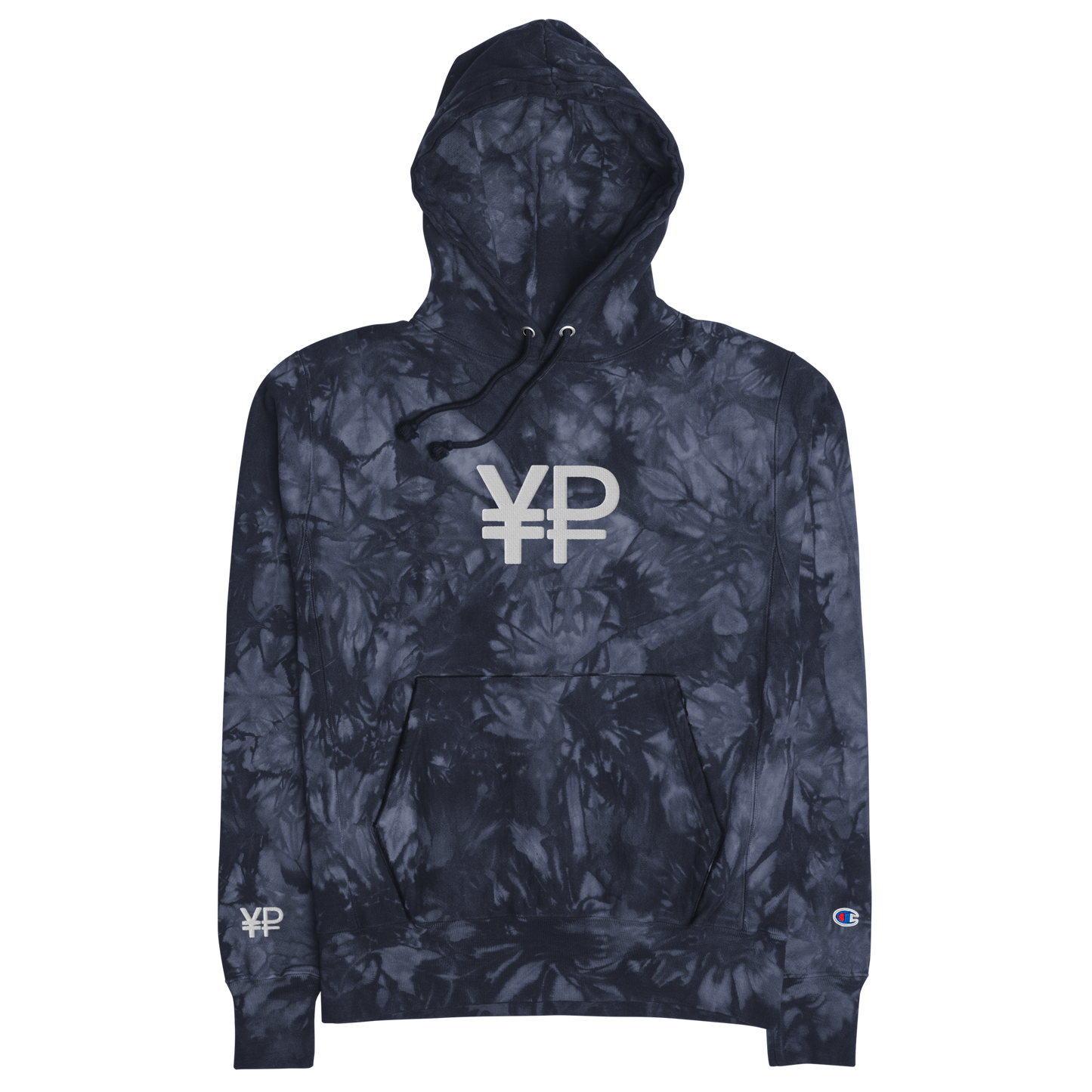 ¥₽ Champion tie-dye hoodie