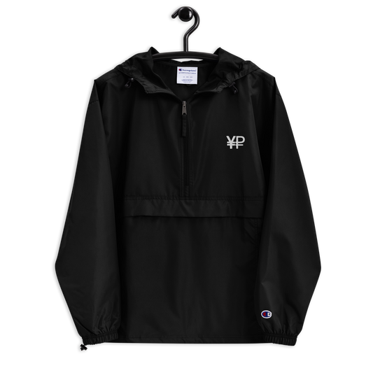 ¥₽ Embroidered Champion Packable Jacket