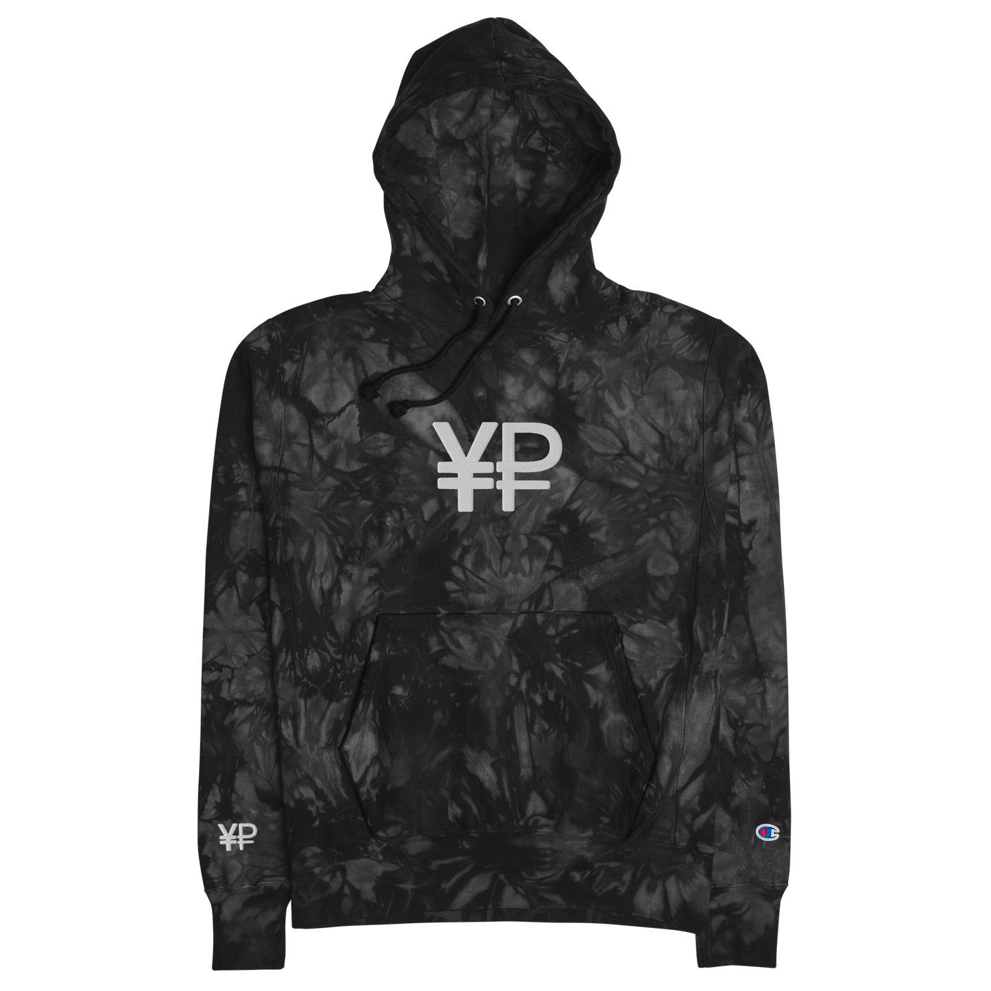 ¥₽ Champion tie-dye hoodie