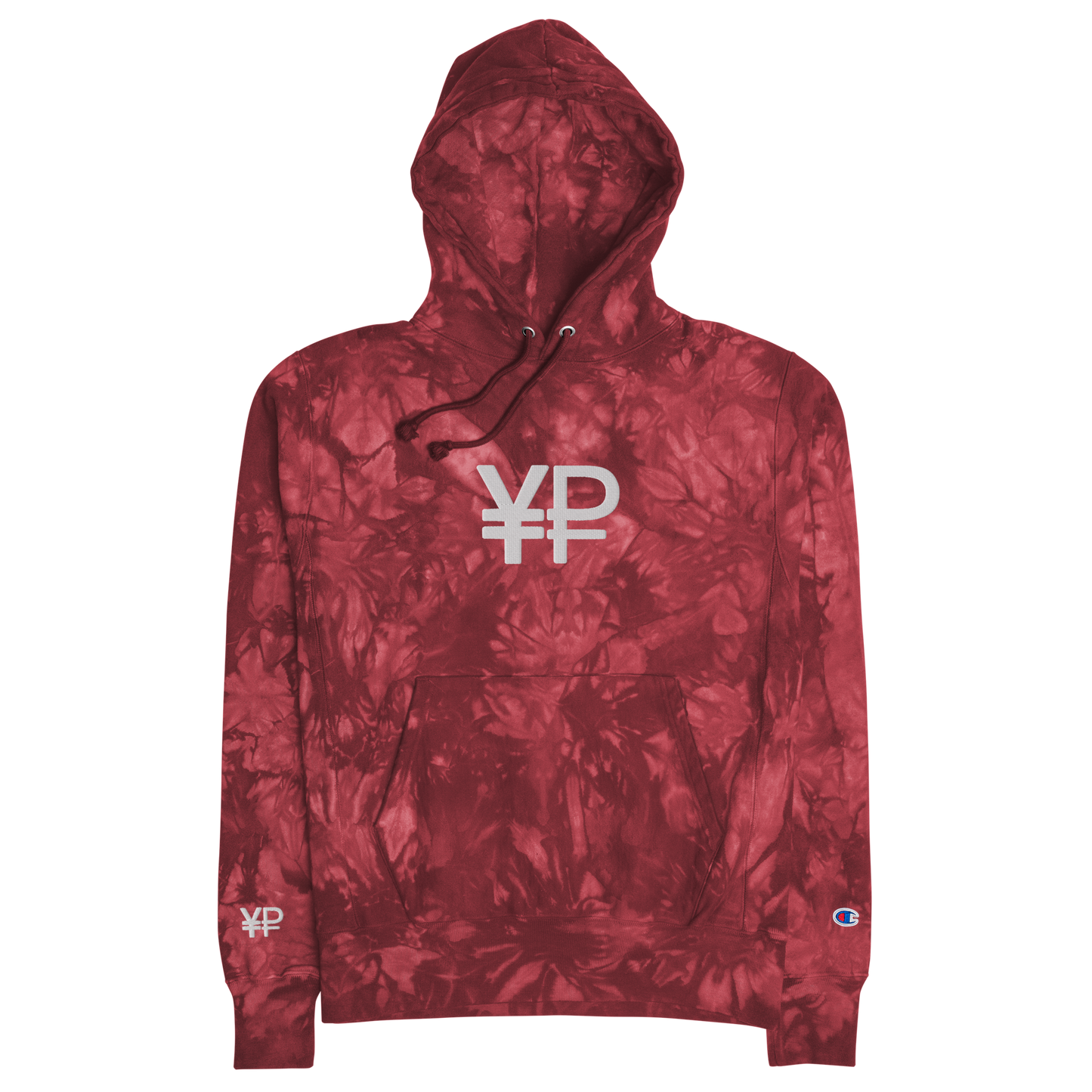 ¥₽ Champion tie-dye hoodie